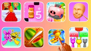 Build a Doll,Magic Cat Piano,Box Simulator Brawl Stars,Sculpt People,SPRUNKI,FRUIT NINJA,Aquapark.io