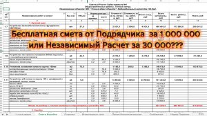 Независимый Расчет Себестоимости на Строительство Дома или Ремонта