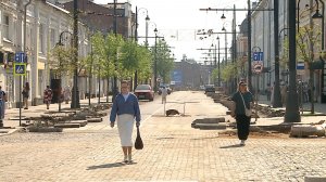 (Рыбинск-40) РАБОТЫ ПО СОЗДАНИЮ ПЕШЕХОДНОЙ ЗОНЫ