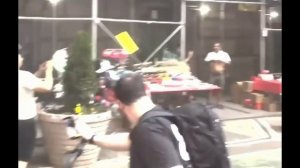 Автомобиль загорелся и взорвался в Нью-Йорке возле знаменитой статуи Быка