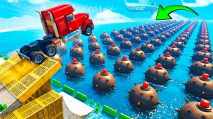 СМОЖЕТ ЛИ МАК МАККУИН ПЕРЕПРЫГНУТЬ 1000 МИН В ГТА 5! ЭКСПЕРИМЕНТЫ В GTA 5 ONLINE