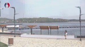 Обновленный городской пляж доступен для посещения, но официальное открытие назначено на начало июня