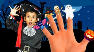 Семья пальцев Хэллоуина # Halloween finger Family song -  Kuku and Cucudu