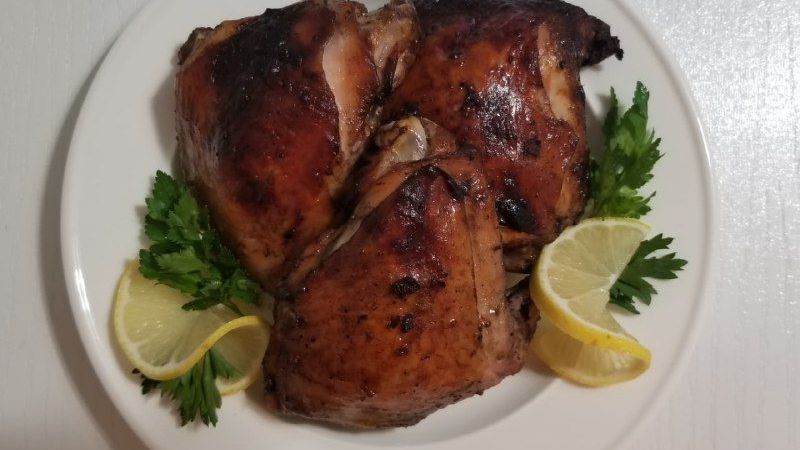 Пряно-острая курица со специями и соусом ткемали смотреть онлайн