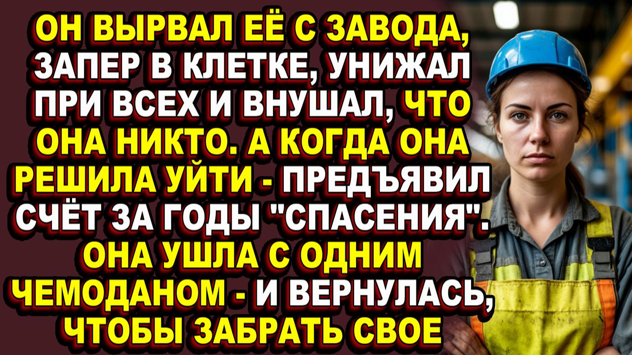 Истории из жизни|Она была лучшим инженером завода, а муж сделал её никем|Аудио рассказы|Аудиокниги