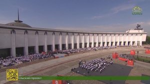 Святейший Патриарх Московский и всея Руси Кирилл посетил парад московского кадетского движения