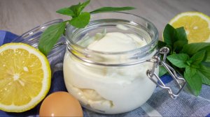 ВКУСНЫЙ домашний майонез — готовится за считанные минуты #145