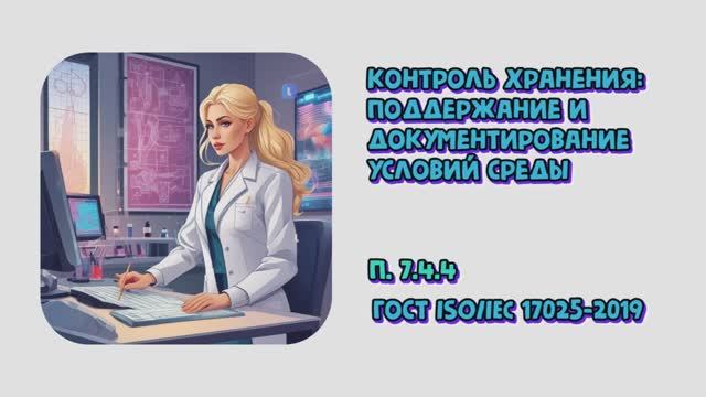 Контроль хранения: поддержание и документирование условий среды