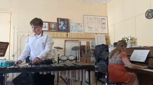 Лев Кусонин, 5 класс, Scherzo for Xylophone and Piano - Marta Ptaszyńska