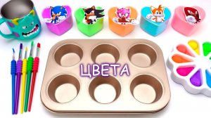 🌈 УЧИМ ЦВЕТА со СЛАЙМОМ и ИГРУШКАМИ | АСМР для детей | Залипательное развивающее видео