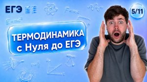 ВСЯ ТЕРМОДИНАМИКА С НУЛЯ ДО ЕГЭ | Финальный Курс ЕГЭ 2026 | Влад Перетрухин - Global_EE