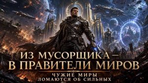 АУДИОКНИГА ПОЛНОСТЬЮ | Из мусорщика — в правители миров | ПОПАДАНЦЫ | Книга 1