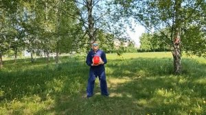 Упражнения с шаром Тайцзи весом 3.0 кг в ландшафтном парке Митино (9)