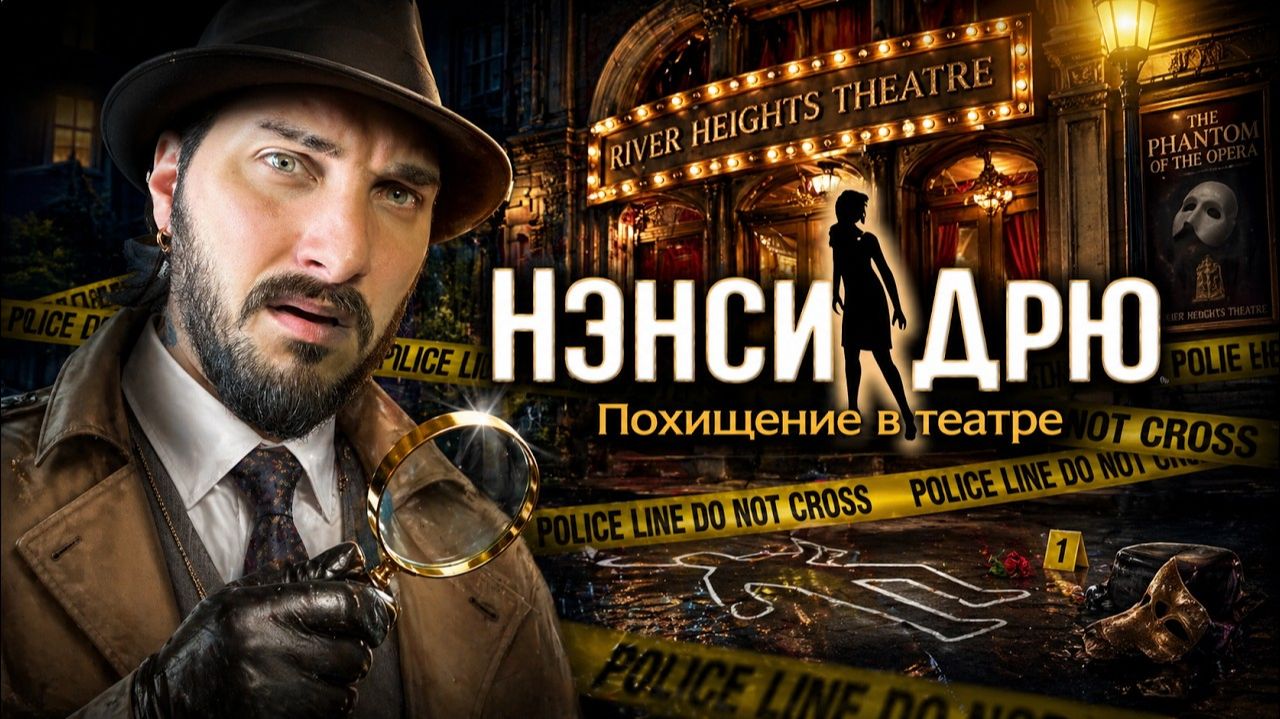 Нэнси Дрю: Похищение в театре - Полное прохождение смотреть онлайн