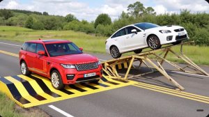 Автомобили против уступов: ЭКСТРЕМАЛЬНЫЙ челлендж в BeamNG Drive
