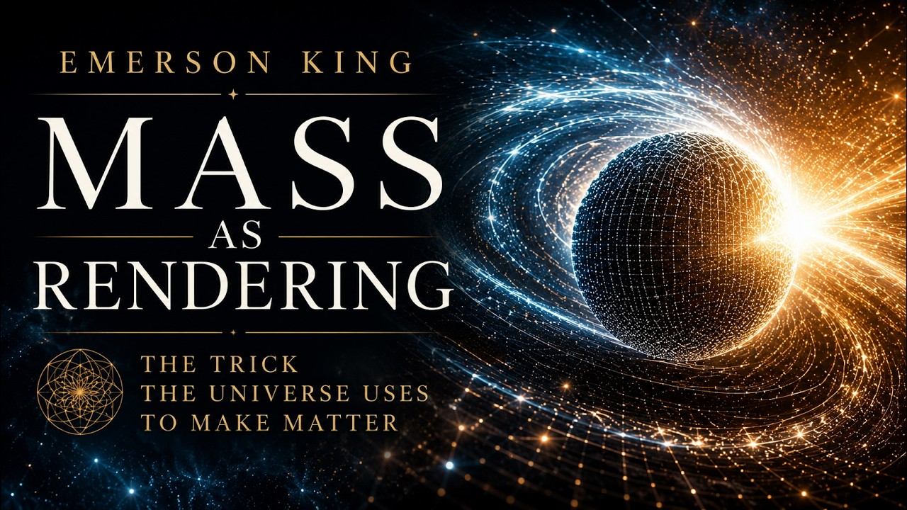 Podcast: Emerson King's Mass as Rendering: The Universe's Trick for Making Matter смотреть онлайн