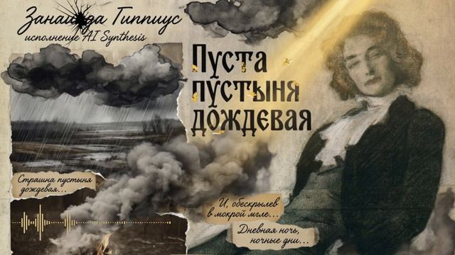 Зинаида Гиппиус  AВГУСТ 1904г - от AI Syntghesis