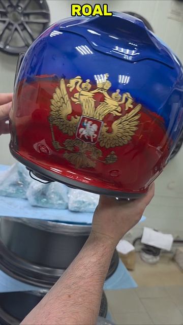 Аэрография на мото шлем. смотреть онлайн