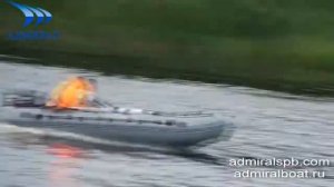 Тест драйв лодки Адмирал 410 + Yamaha30