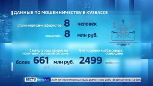 8 кузбассовцев стали жертвами мошенников за сутки