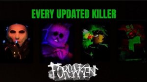 Победа с каждым обновлённым скином убийцы | Roblox Forsaken