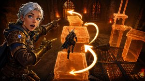 Как решить загадку с платформами в квесте «Клятва на крови» в игре Throne and Liberty