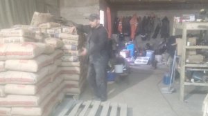 подъехал цемент м500 и цпс 300 4400кг