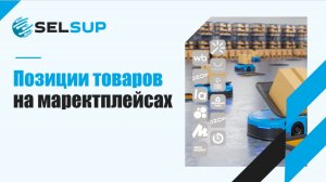 ПОЗИЦИИ ТОВАРОВ НА МАРКЕТПЛЕЙСАХ