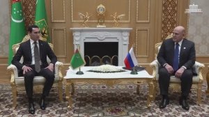 Председатель Правительства РФ Михаил Мишустин рабочий визит в Туркменистан, 22 мая 2026 года