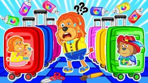 Маша и Леопольд. Чемодан с портретом - Серии для всей семьи  - Lion Family на русском - Мультик