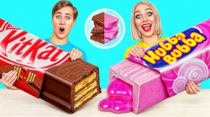 Жевательная Резинка vs Шоколадная Еда Челлендж от Multi DO Joy