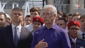 Собянин и Белозеров открыли Ленинградский вокзал после модернизации