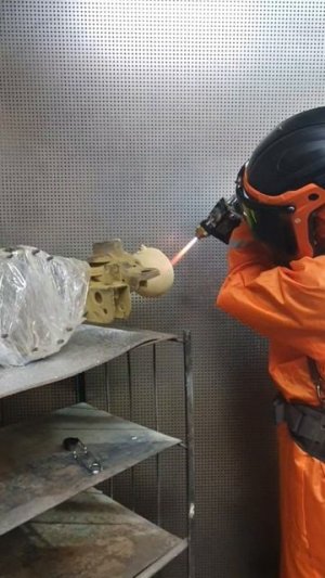 Восстановление шаров методом напыления