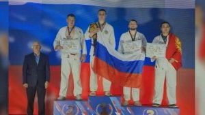 Сборная России завоевала золото на чемпионате мира по рукопашному бою