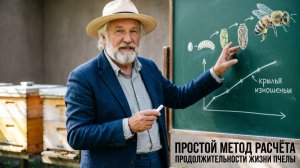 Как рассчитать продолжительность жизни пчелы? Простой метод от профессора Кашковского