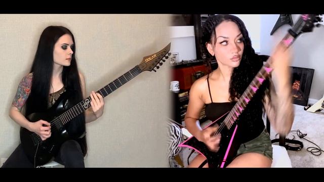 Morbid Angel - Immortal Rites (cover by Elena Verrier and Morgehenna) смотреть онлайн