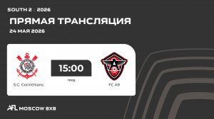 AFL26. South 2. Day 6. S.C. Corinthians - FC A9