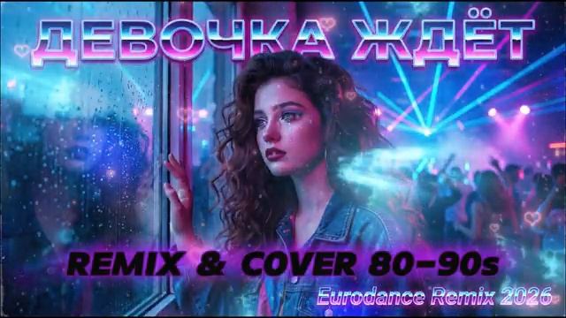 Девочка ждётEDM Eurodance Remix 2026 fyp remix музыка edm 90s music русскаямузыка fy