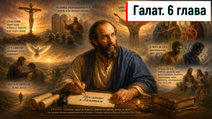 Галатам 6:1-18