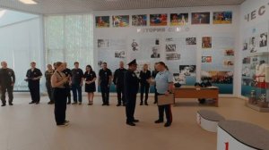 Для юных кадетов полицейских классов сотрудники отдела полиции провели «Зарницу»