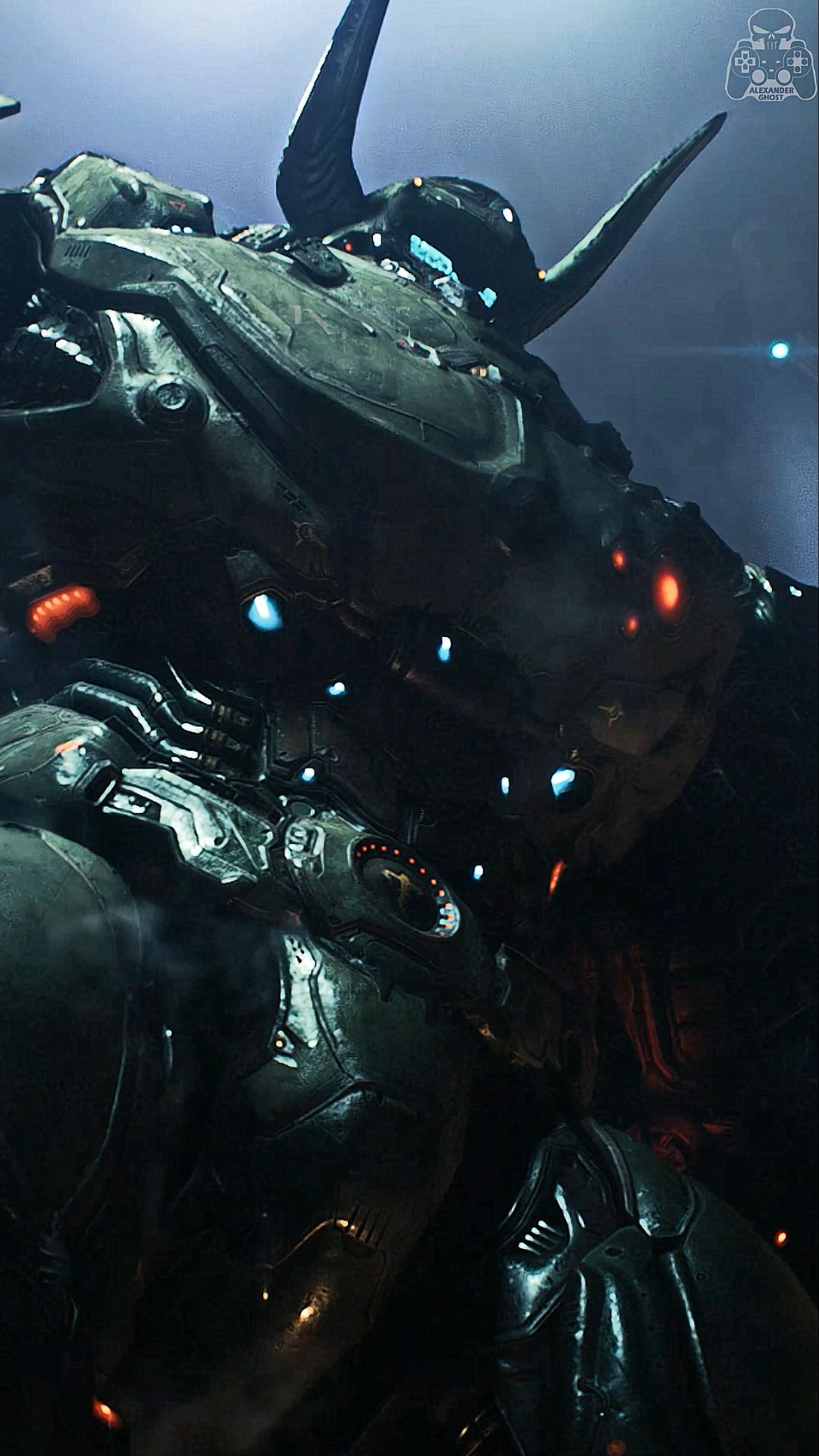 DOOM: The Dark Ages Палач садится в атлана, запускает двигатель, уст. нейросвязь #doomthedarkages