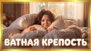 Пеcня «Ватная крепость» посвящаю всем, кто каждое утро ведёт героическую битву с подушкой!
