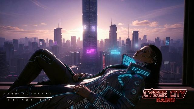 No Ads ｜ Darksynth - Cyberdecks and Shadow Streets - Cyber City Radio