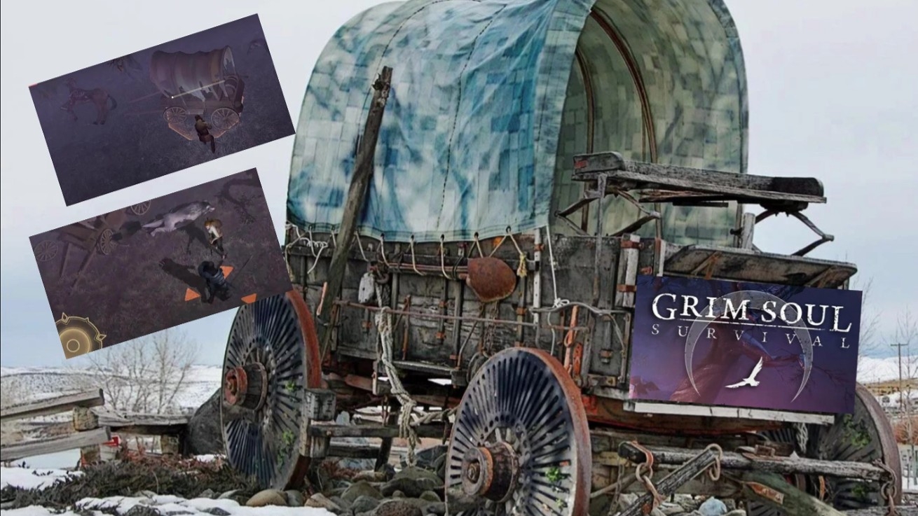Грим Соул разбитая повозка I Grim Soul: Dark Fantasy Survival THE BROKEN WAGON прохождение