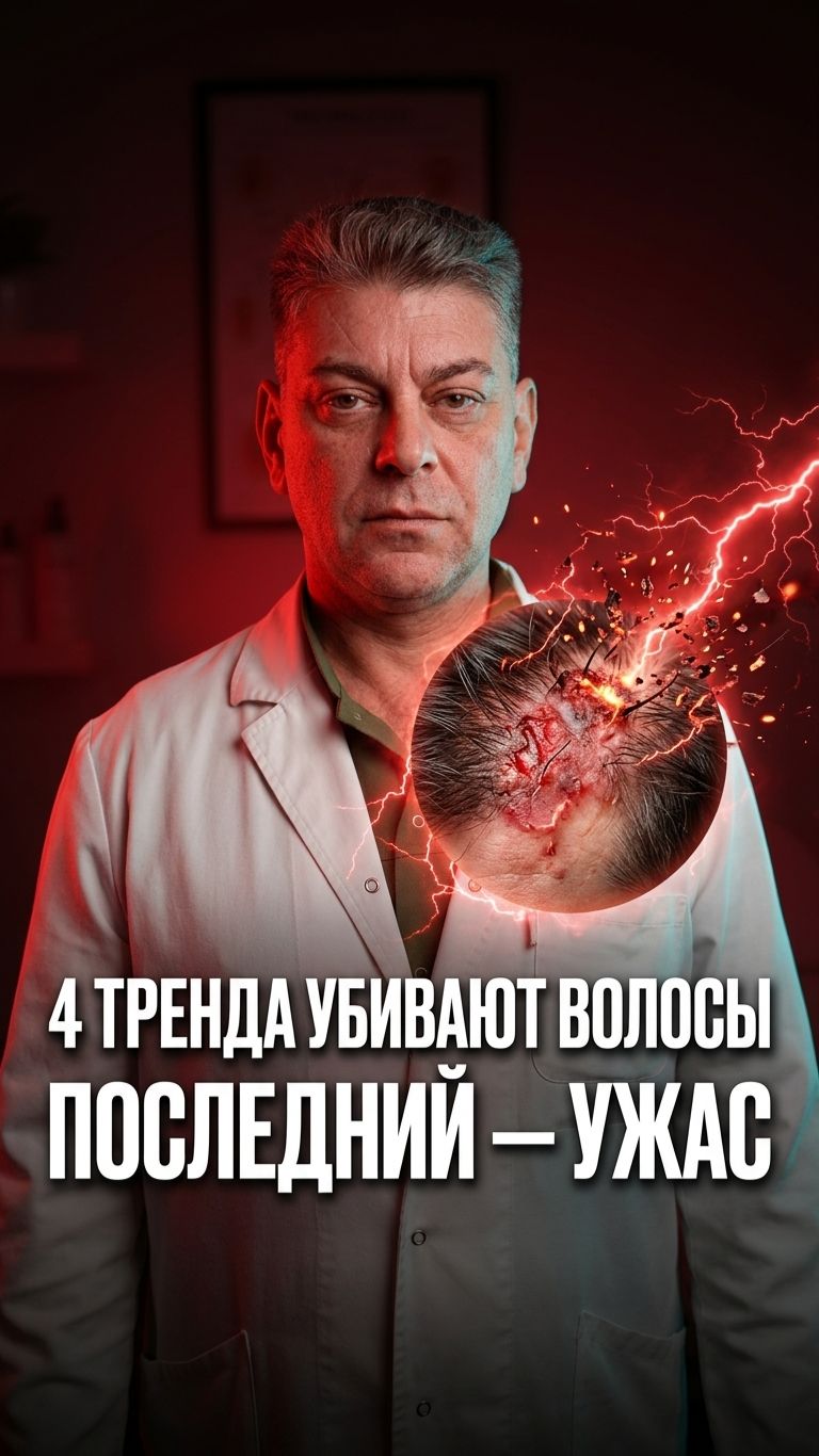 Тренды убивают волосы: clean girl, сухой шампунь, обесцвечивание. Причины выпадения.