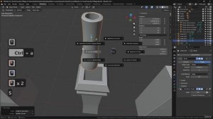 Blender 5 & UE5.7 Stylized Haunted Street Kit_part 3