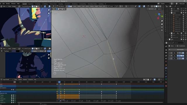 Coloso - A to Z of NPR Animation in Blender 18-6. Modeling & Rigging Practice - Body 6