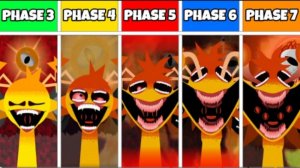 Sprunki The Carnage Saga 🔥 Phases 3-7 🩸Но Retake ☑️