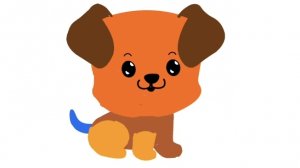 Рисовалка.Собачка.Игры для детей. 🐕
