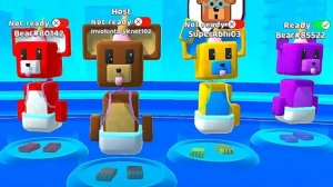 РАЗНОЦВЕТНЫЕ МЕДВЕЖАТА ПРОТИВ ВСЕХ БОССОВ Super Bear Adventure/Приключения Супер Медведя